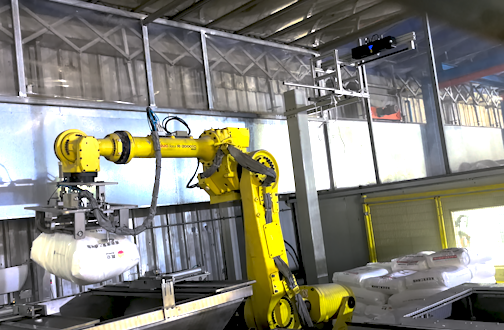 Breaking the Deadlock: Transfer Technology’s 3D Vision Tackles the Challenges of Bag Depalletizing Breaking the Deadlock: Transfer Technology’s 3D Vision Tackles the Challenges of Bag Depalletizing