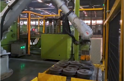 3D Vision Powers Brake Disc Depalletizing in Automotive Manufacturing