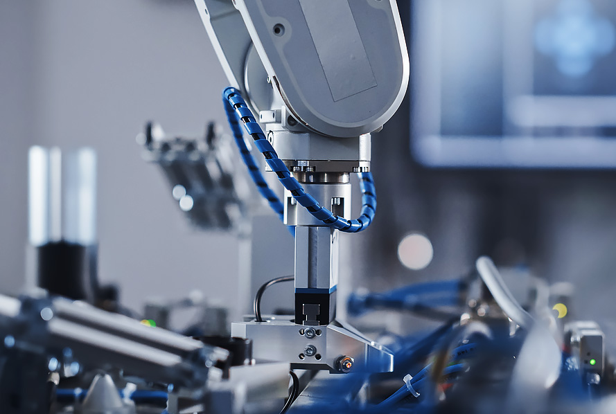 Machine Tending of Friction Plates Machine Tending of Friction Plates