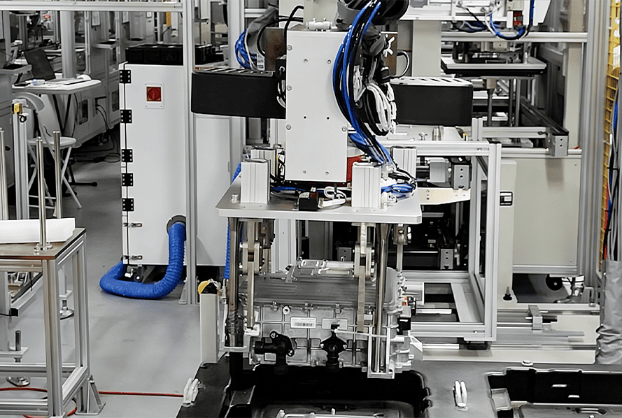 Pick and Place of Electronic Control Units Pick and Place of Electronic Control Units