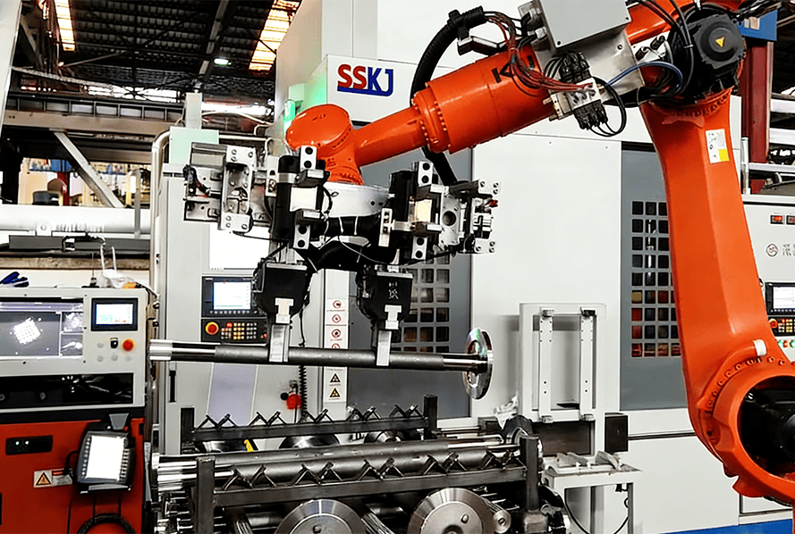 Machine Tending of Half-shafts Machine Tending of Half-shafts