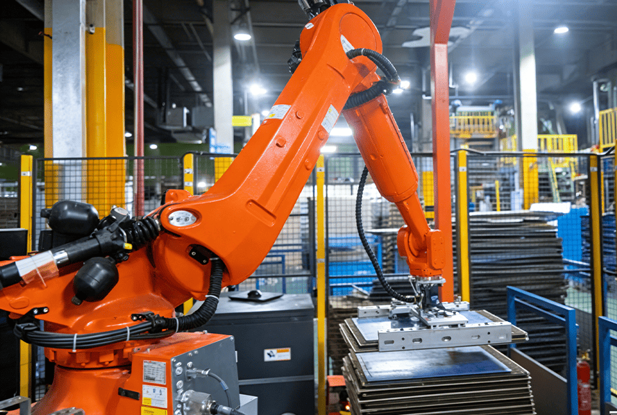 Smart 3D Vision for Condenser Depalletizing